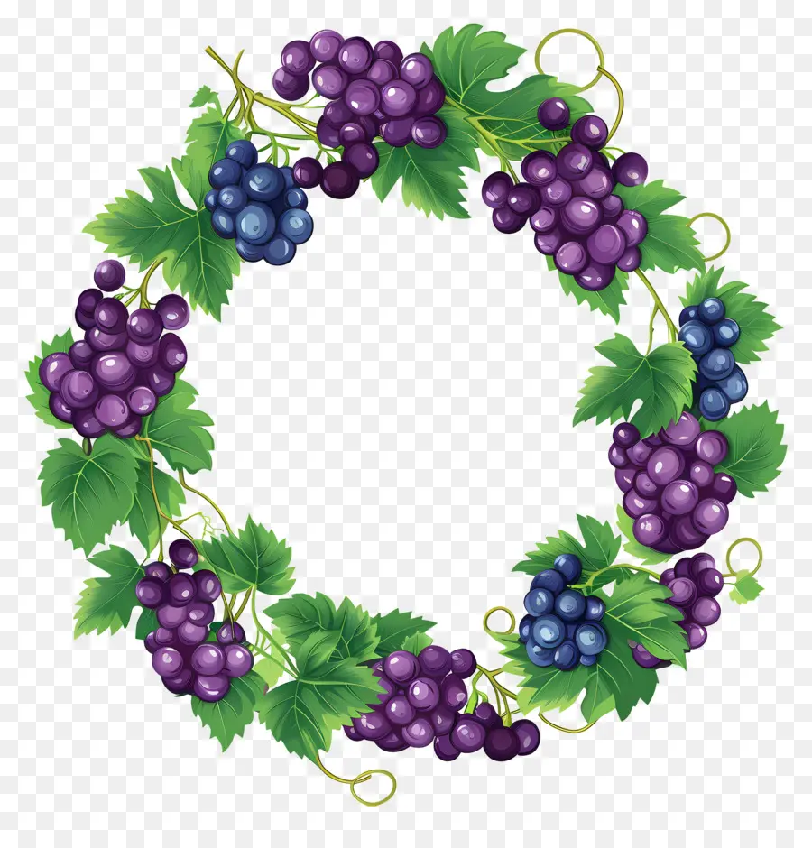 Corona De Uva，Uvas PNG