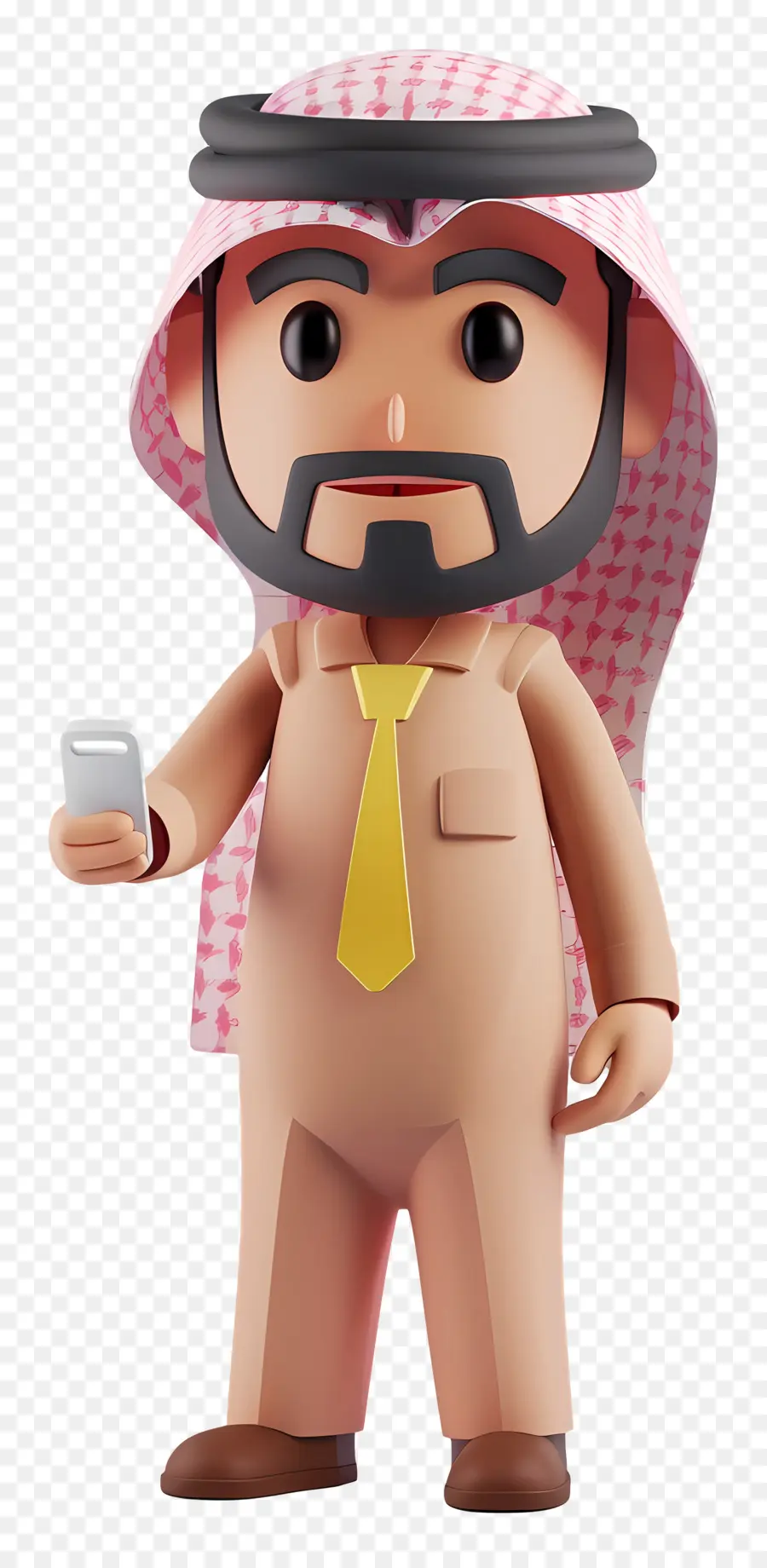 Empresario árabe Saudita，Hombre De Dibujos Animados PNG