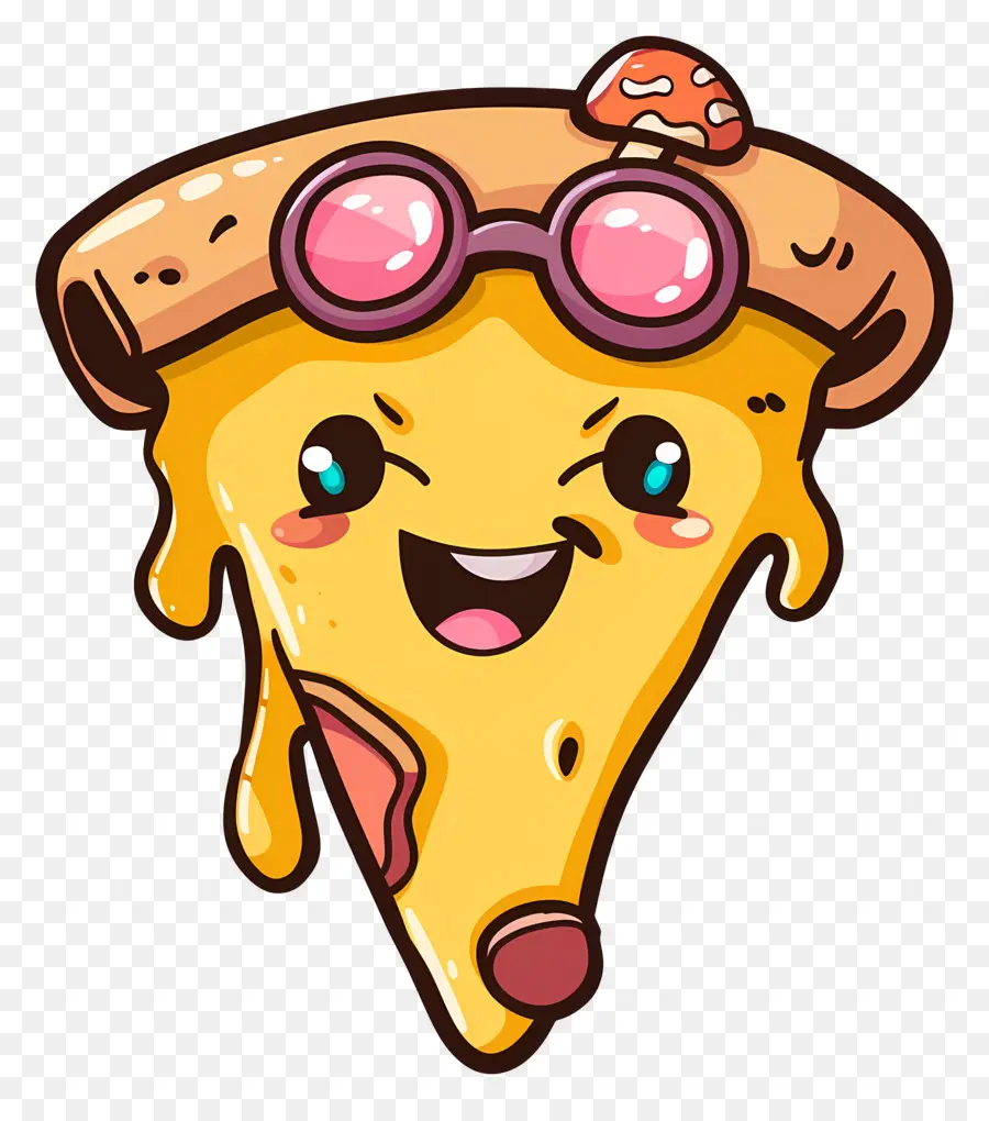 Pizza De Dibujos Animados，Rebanada De Pizza PNG