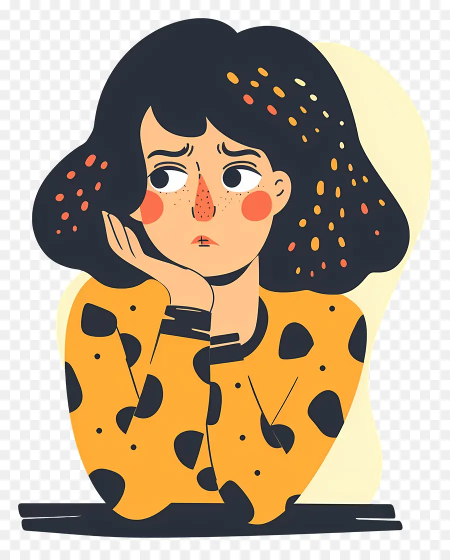 Mujer De Dibujos Animados，Niña De Dibujos Animados PNG