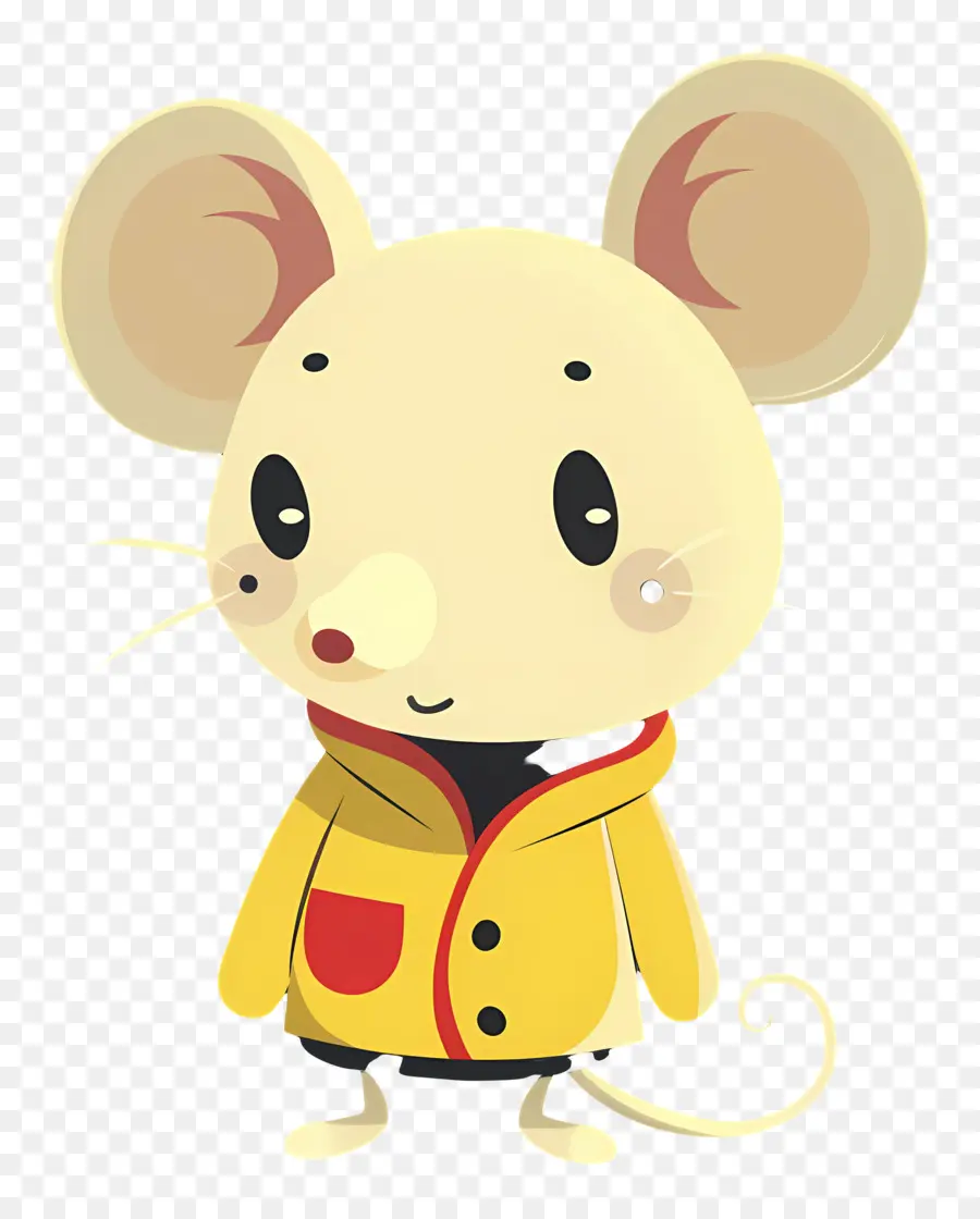 Lindo Raton，Ratón De Dibujos Animados PNG