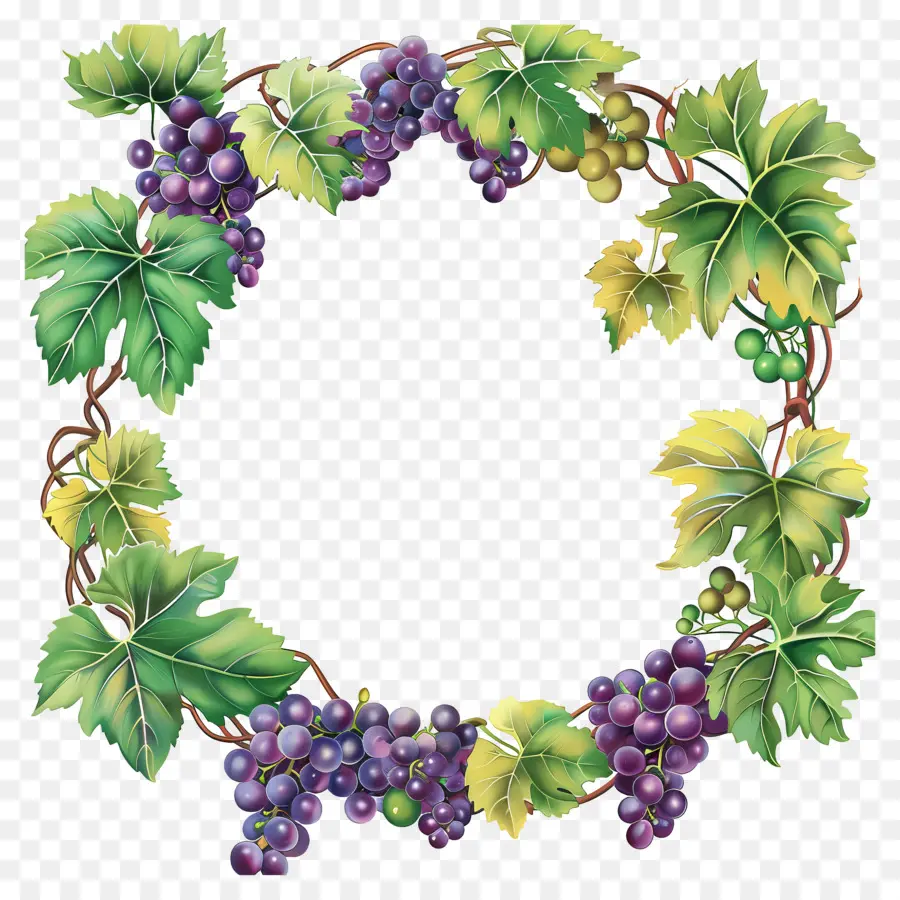 Corona De Uva，Uvas PNG