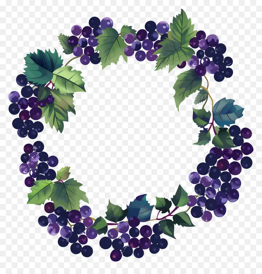 Corona De Uva，Uvas PNG