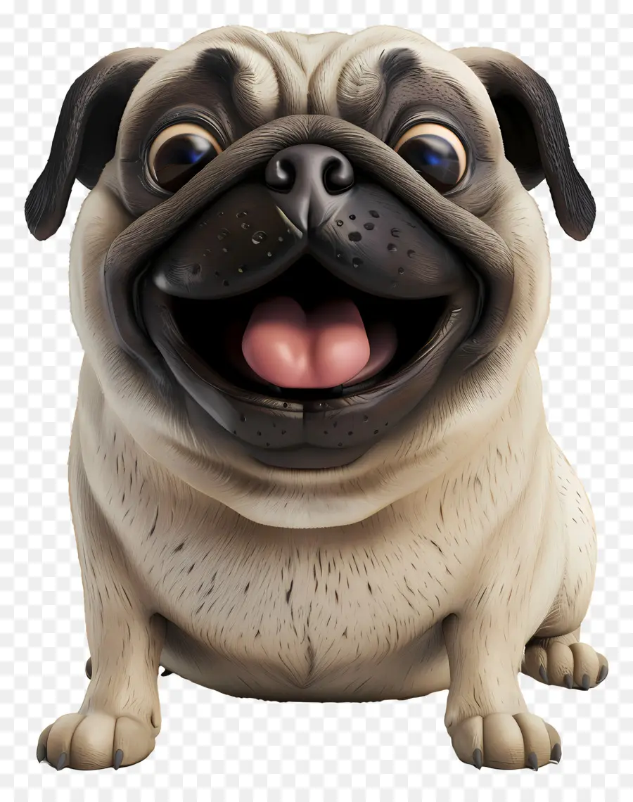 Perro 3d，Perro De Dibujos Animados PNG