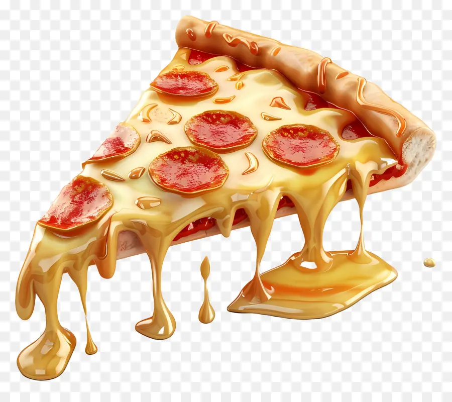 Pizza 3d，Rebanada De Pizza PNG