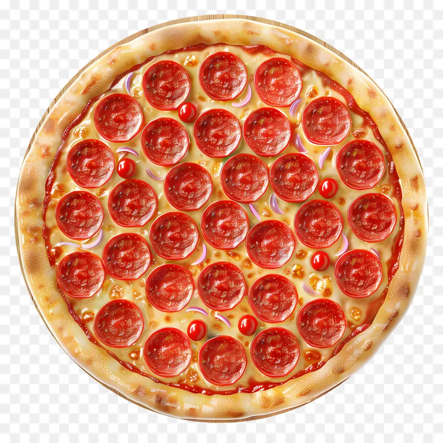 Pizza 3d，Pizza De Peperoni PNG