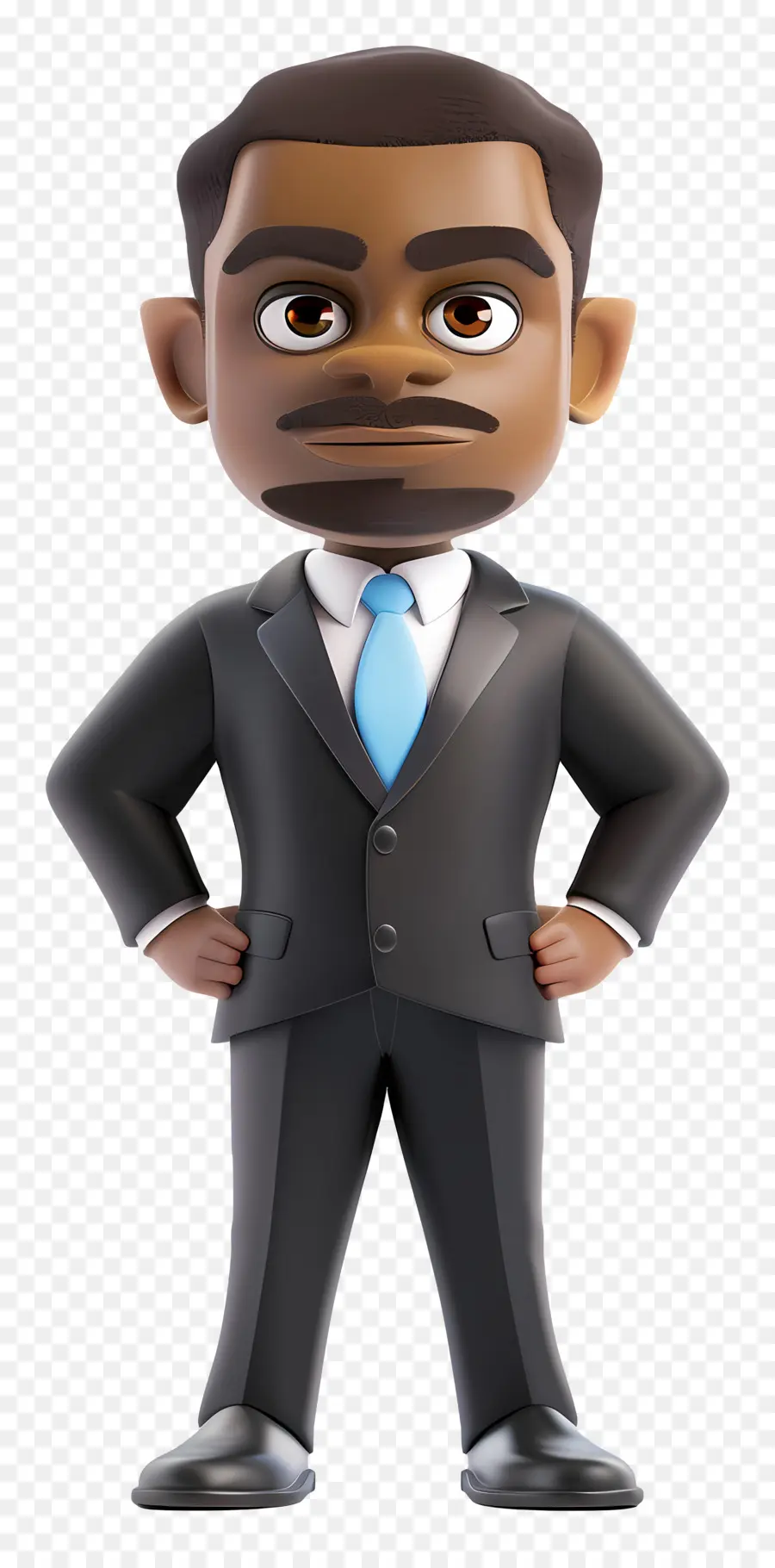 Empresario Negro，Empresario De Dibujos Animados PNG