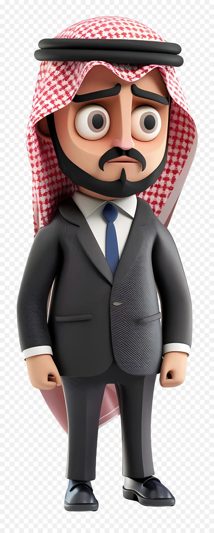 Empresario árabe Saudita，Hombre De Dibujos Animados PNG