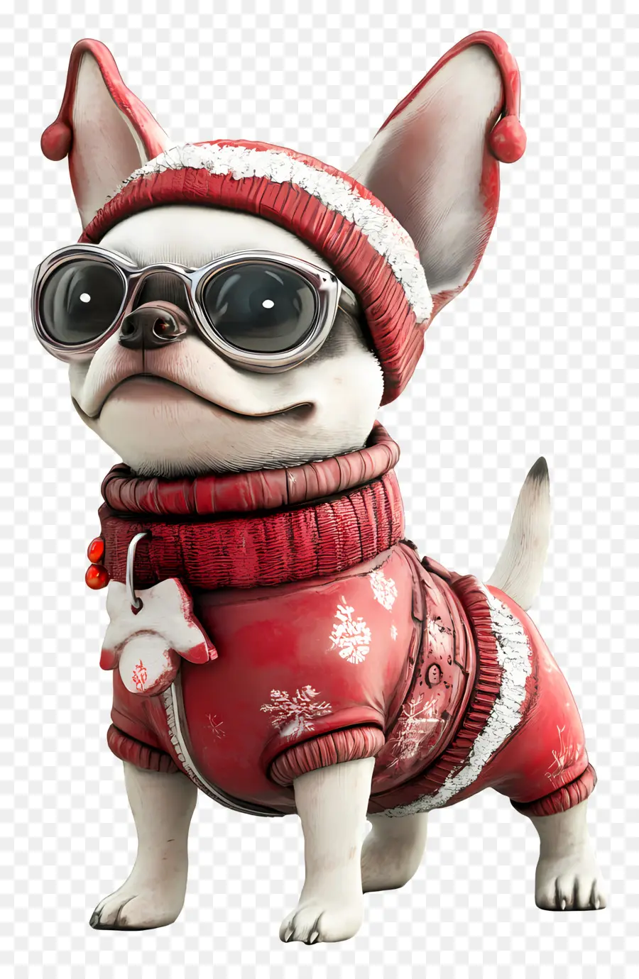 Perro De Navidad，Perro Con Estilo PNG