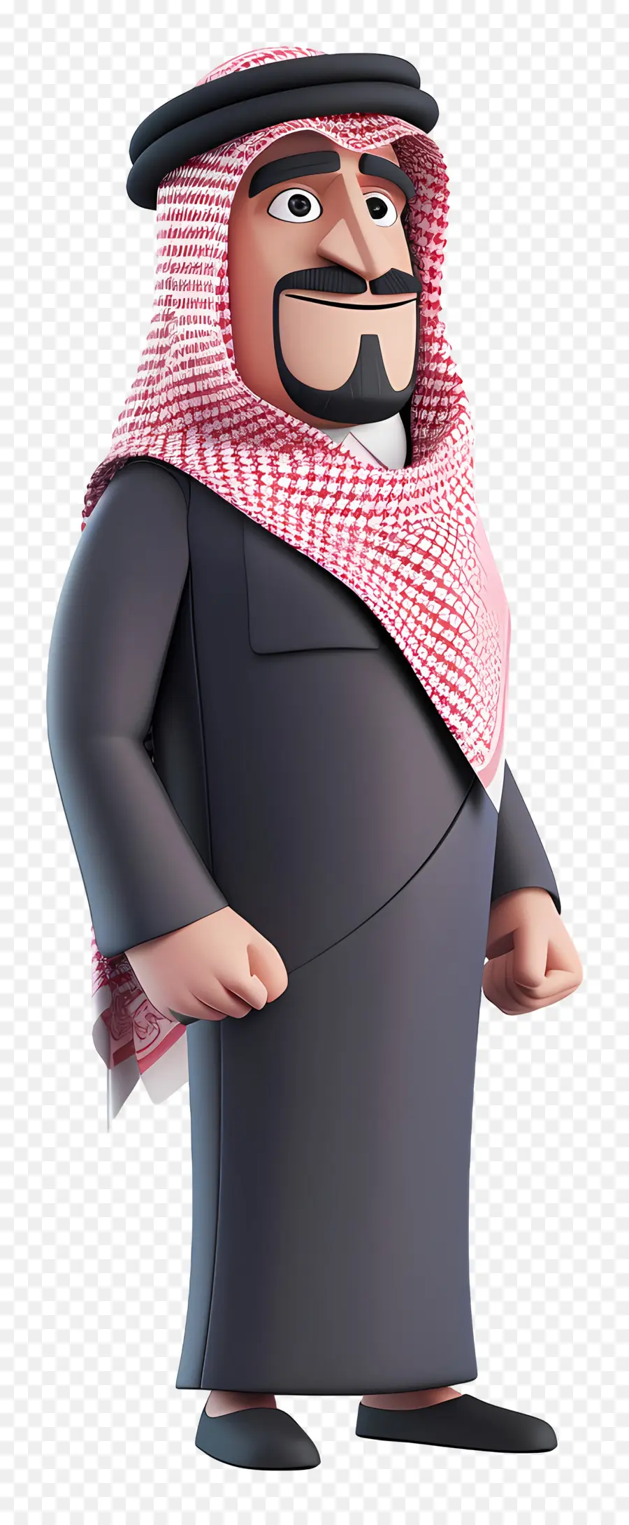 Empresario árabe Saudí，Hombre De Dibujos Animados PNG