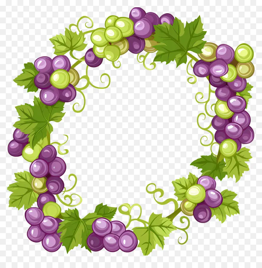 Corona De Uva，Uvas PNG