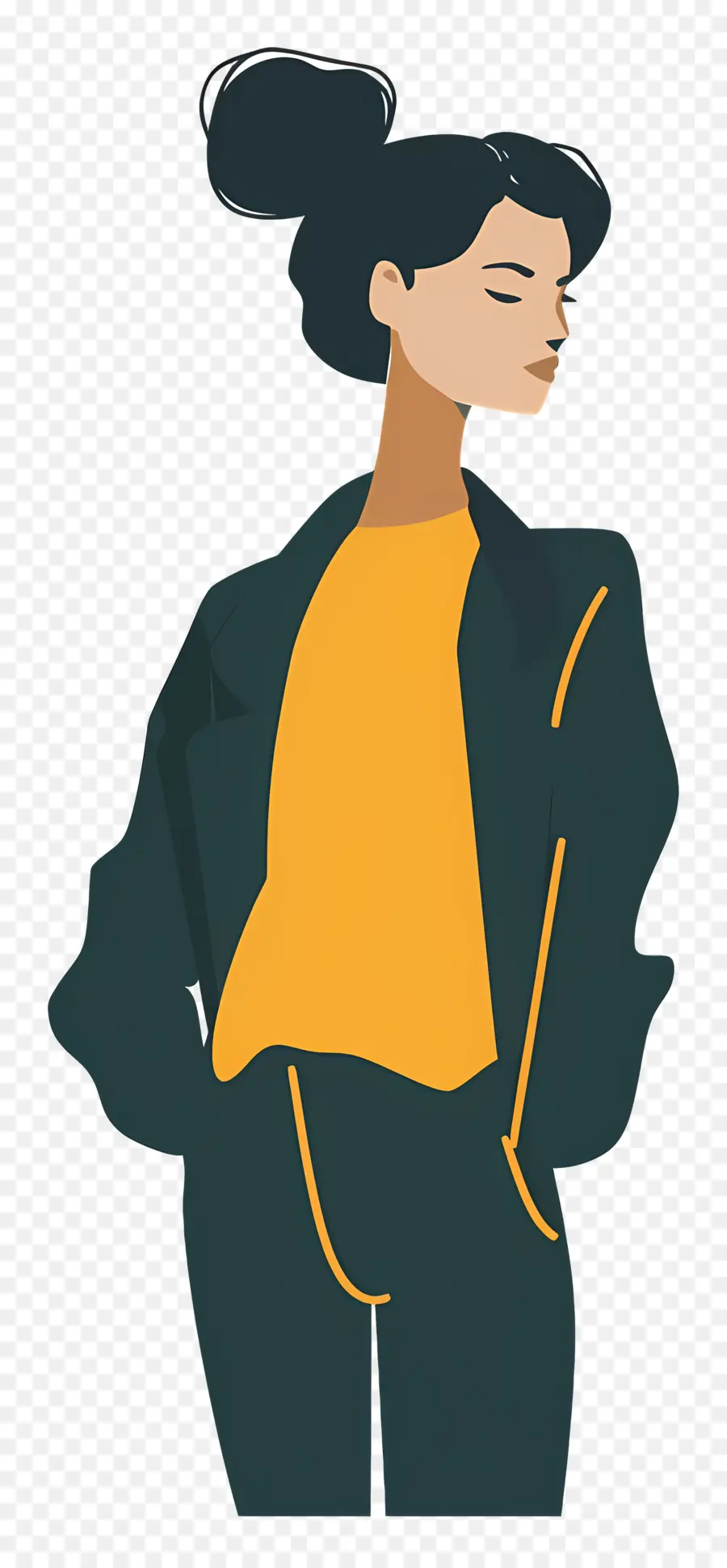 Mujer Elegante，Mujer Con Estilo PNG