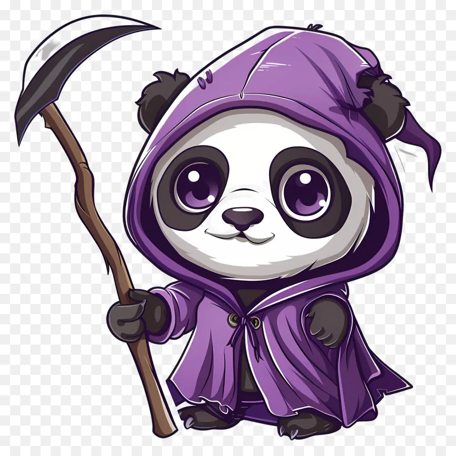 Lindo Panda，Segador Panda PNG