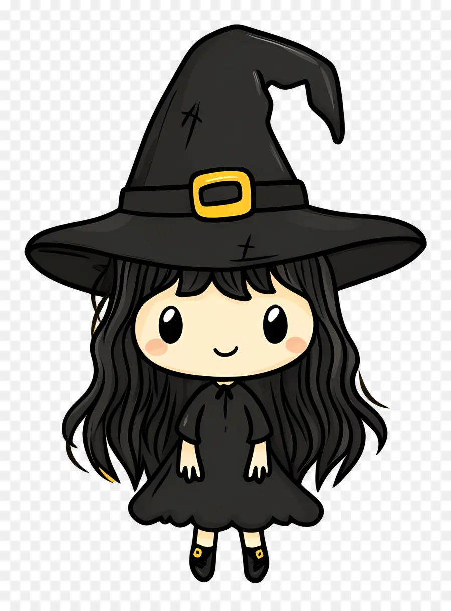 Bruja De Halloween，Linda Bruja PNG