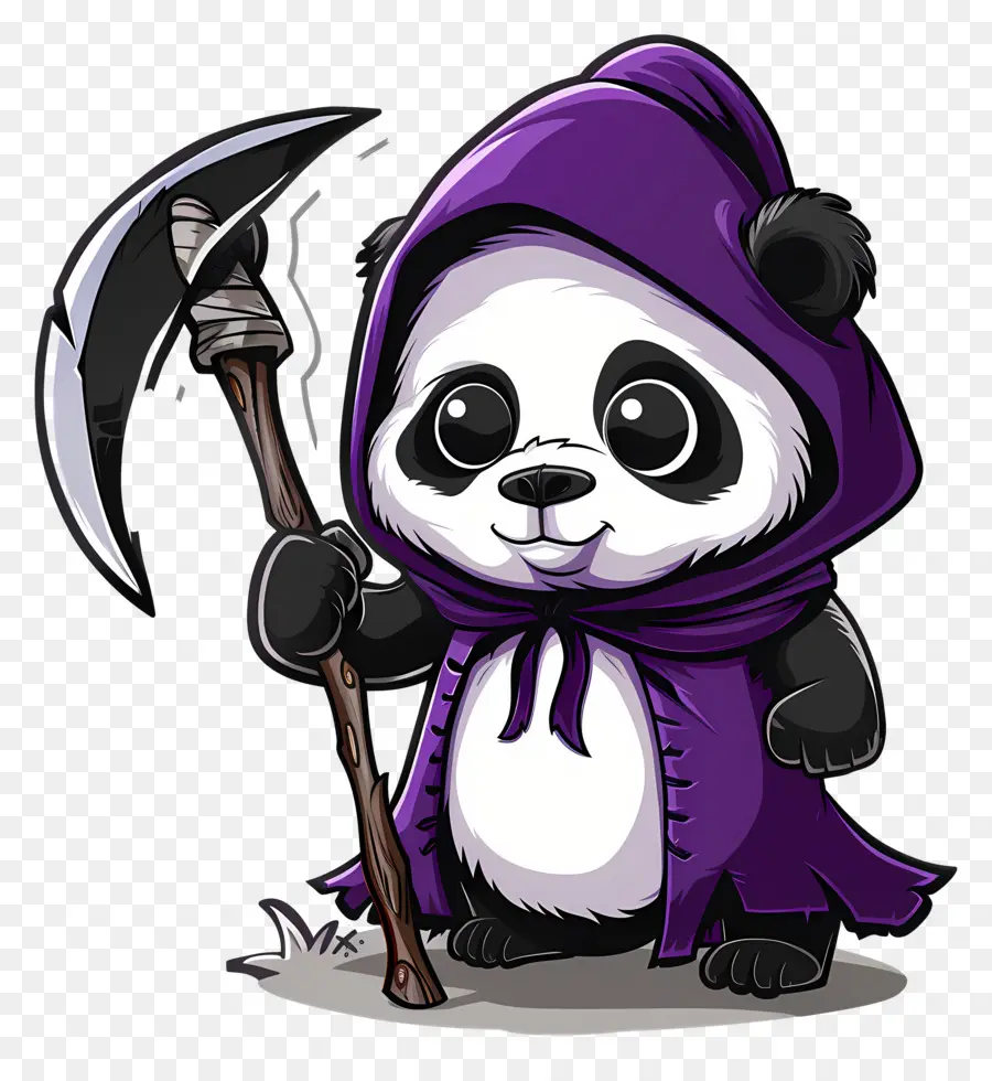 Lindo Panda，Segador Panda PNG