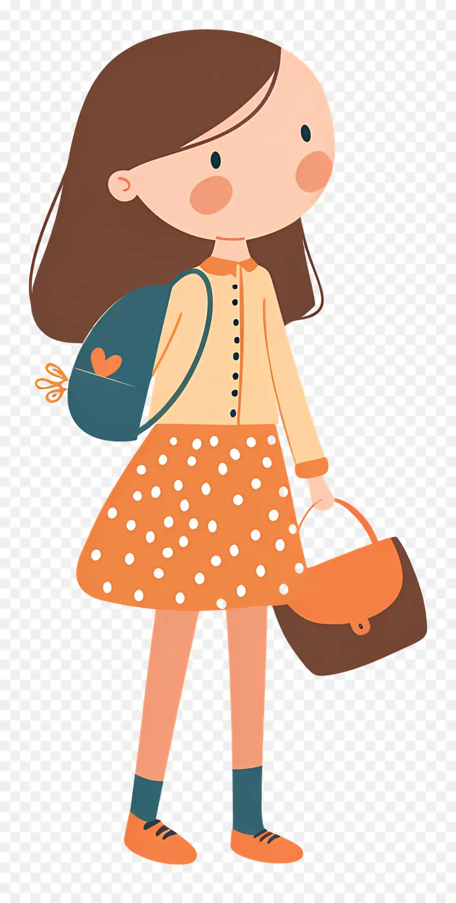 Hermosa Mujer，Chica Con Mochila PNG