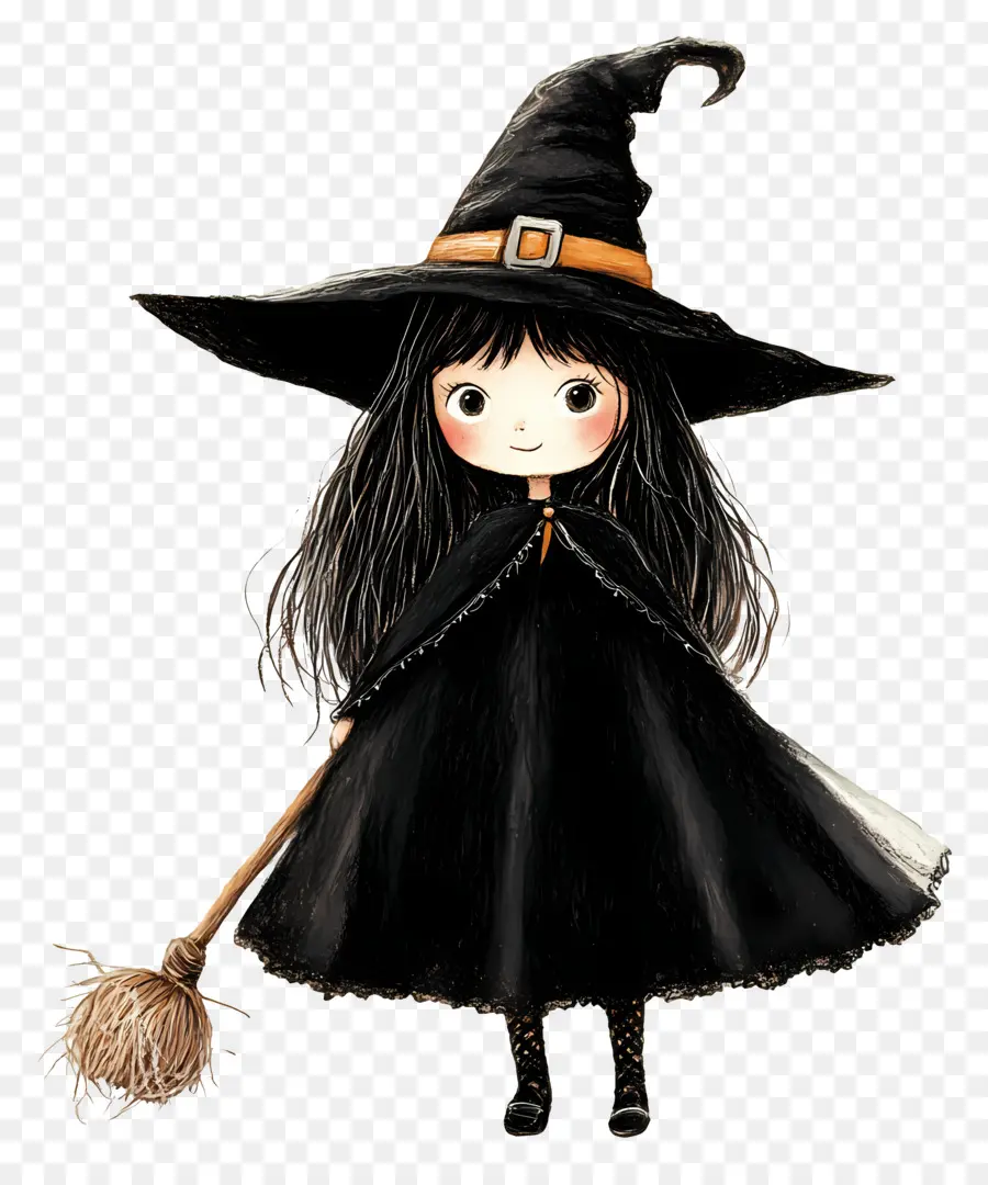 Bruja De Halloween，Pequeña Bruja PNG