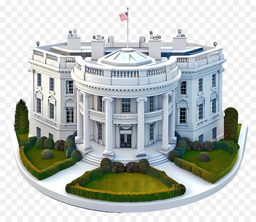 Casa 3d，Casa Blanca PNG