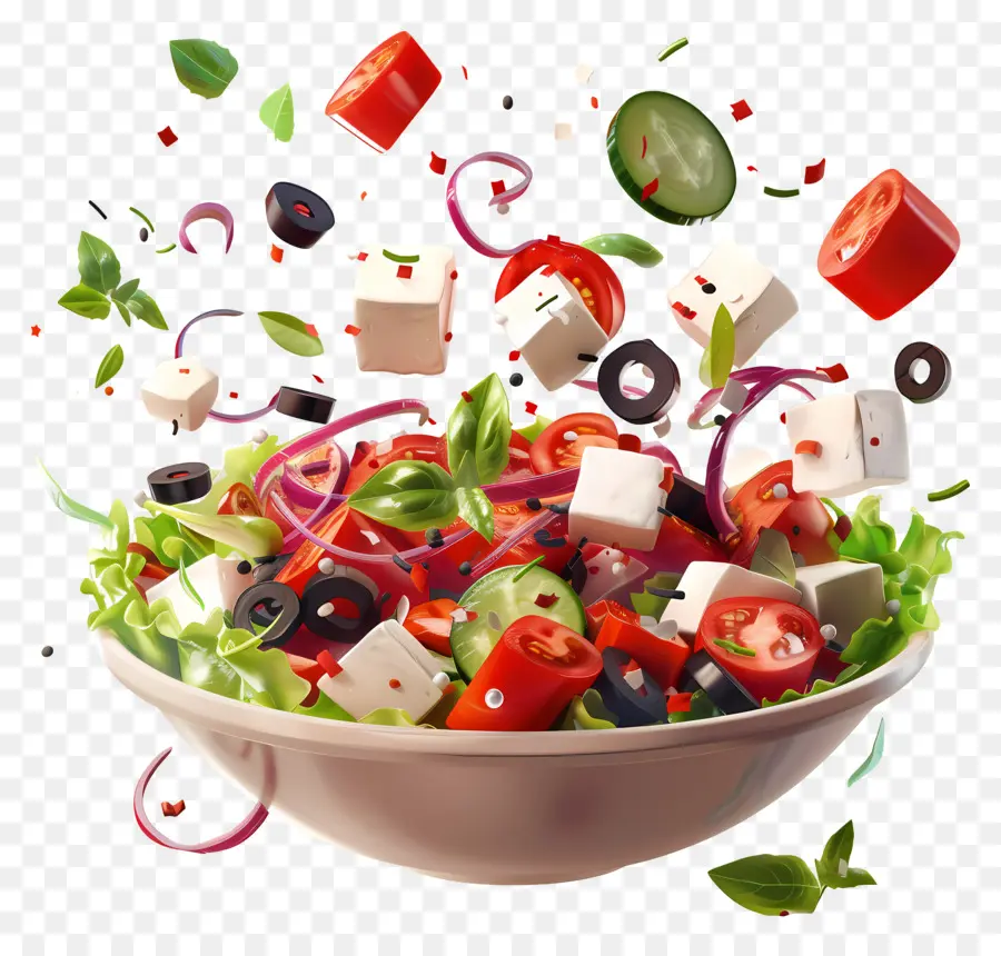 Ensalada Griega，Ensaladera PNG