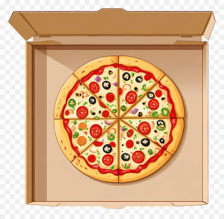 Caja De Pizza，Pizza De Peperoni PNG