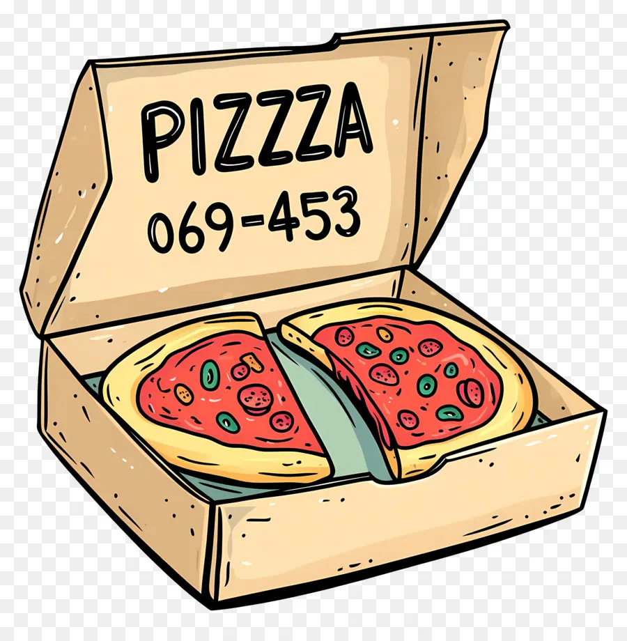 Caja De Pizza，Pizza PNG