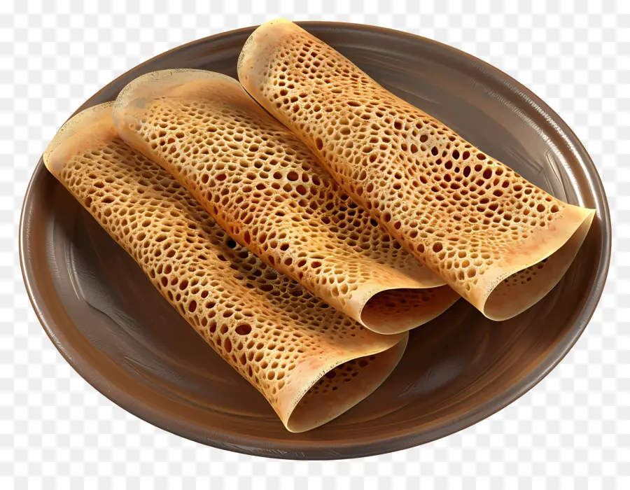 Comida Africana，Crepes Enrolladas PNG