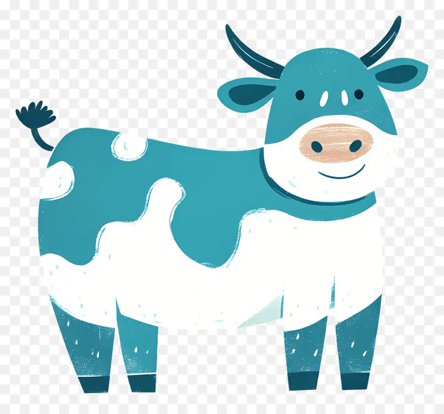 Vaca Gordita，Vaca De Dibujos Animados PNG