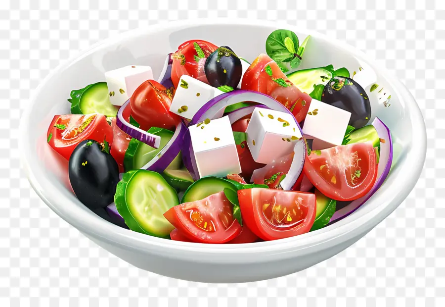 Ensalada Griega，Queso Feta PNG