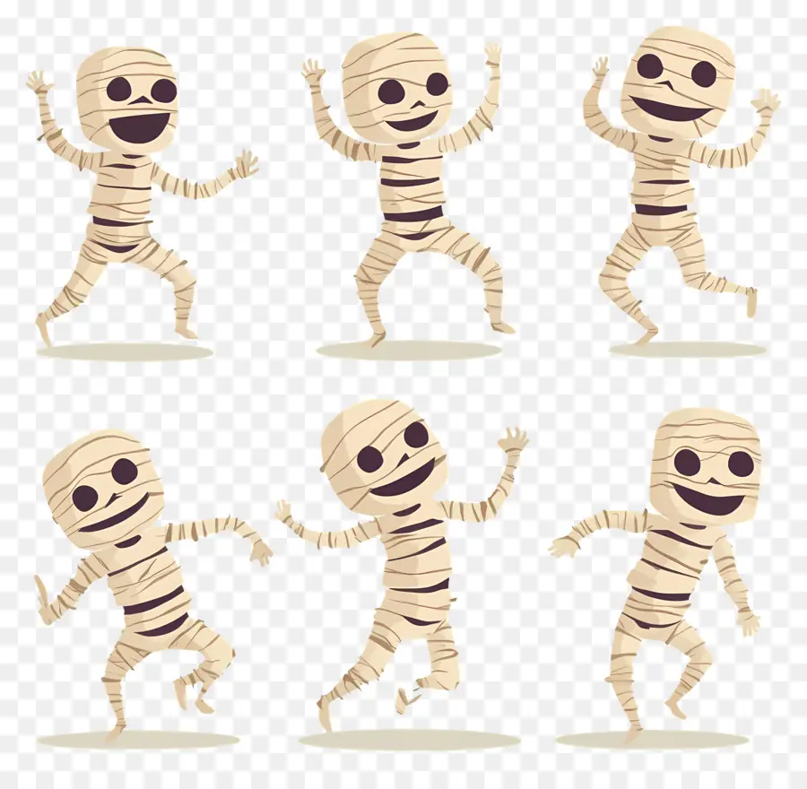 Momia De Halloween，Momias En Movimiento PNG