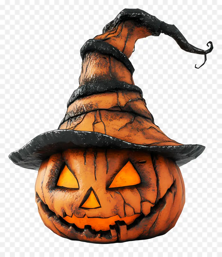 Sombrero De Halloween，Jack O' Lantern PNG