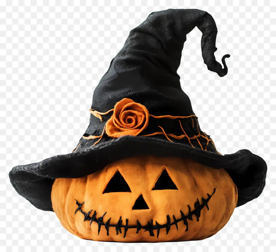 Sombrero De Halloween，Jack O' Lantern PNG