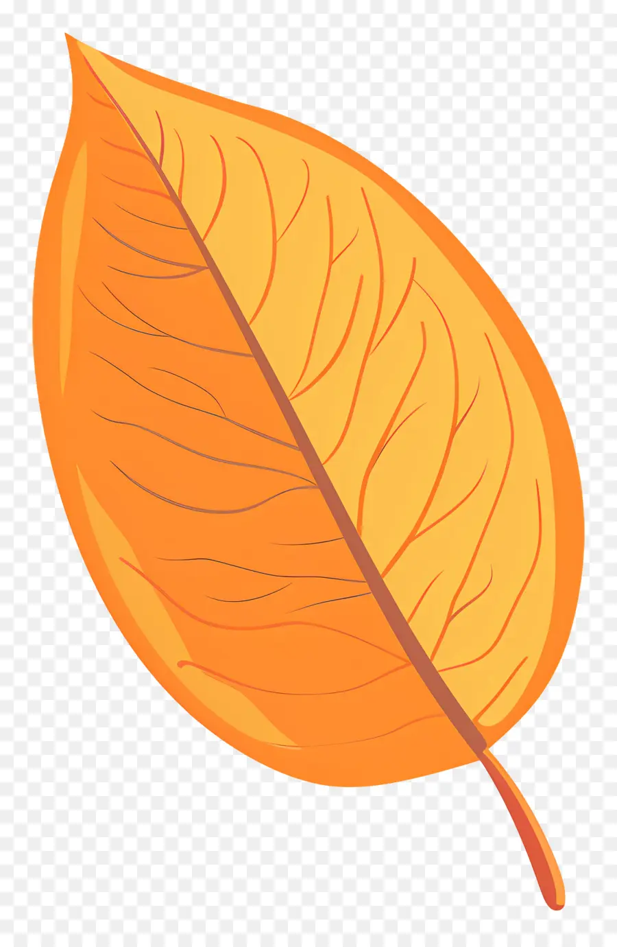 Hoja única，Hoja De Otoño PNG