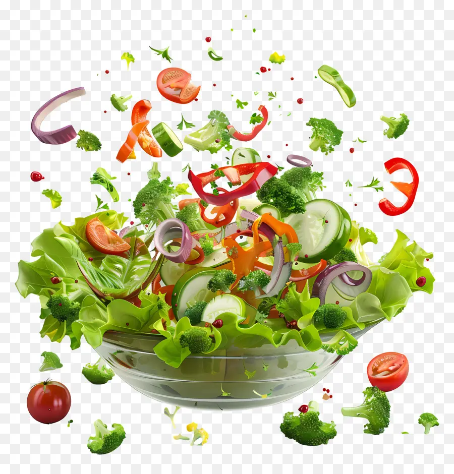 Ensalada Fresca，Ensalada De Hojas PNG