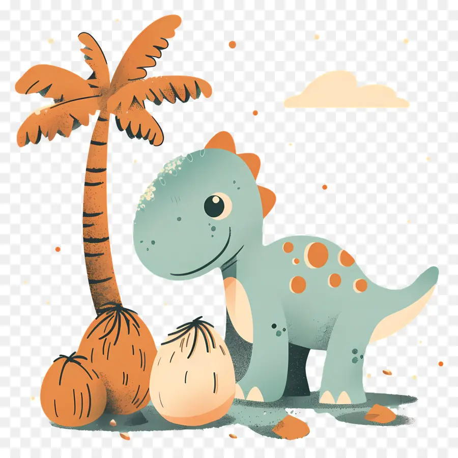 Dinosaurio De Dibujos Animados，Pequeño Dinosaurio PNG