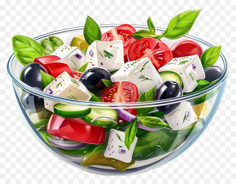 Ensalada Griega，Ensaladera PNG