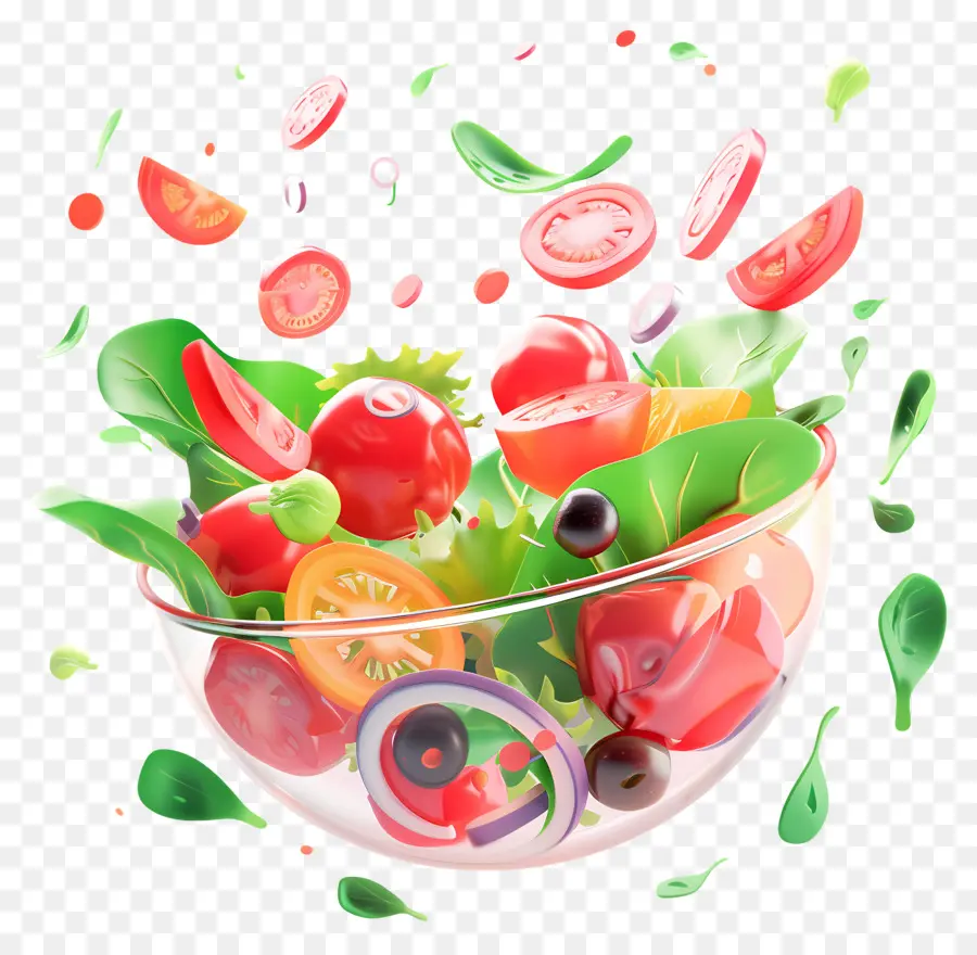 Ensalada Saludable，Ensalada Fresca PNG