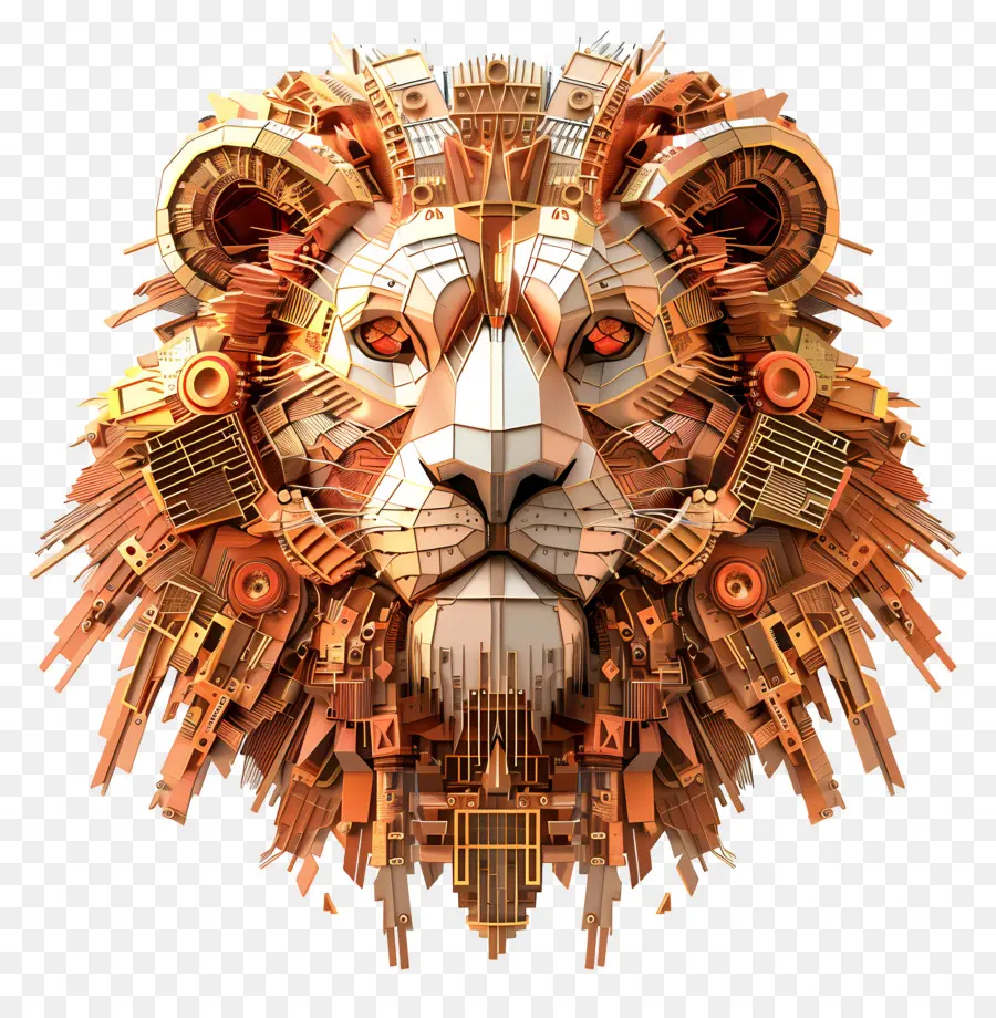 Cara De León，León Mecánico PNG