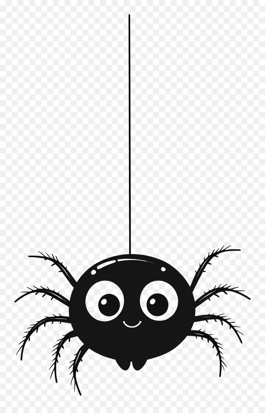 Araña De Halloween，Araña De Dibujos Animados PNG