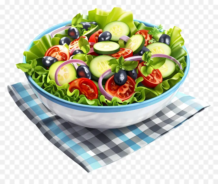 Ensalada Saludable，Ensalada De Verduras PNG