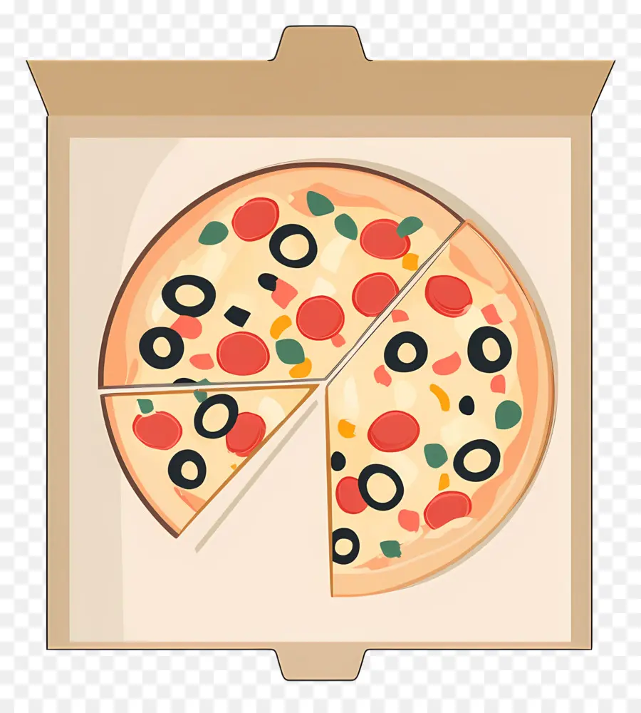 Caja De Pizza，Pizza En Caja PNG