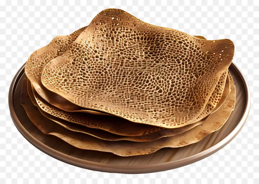 Comida Africana，Pan Injera PNG