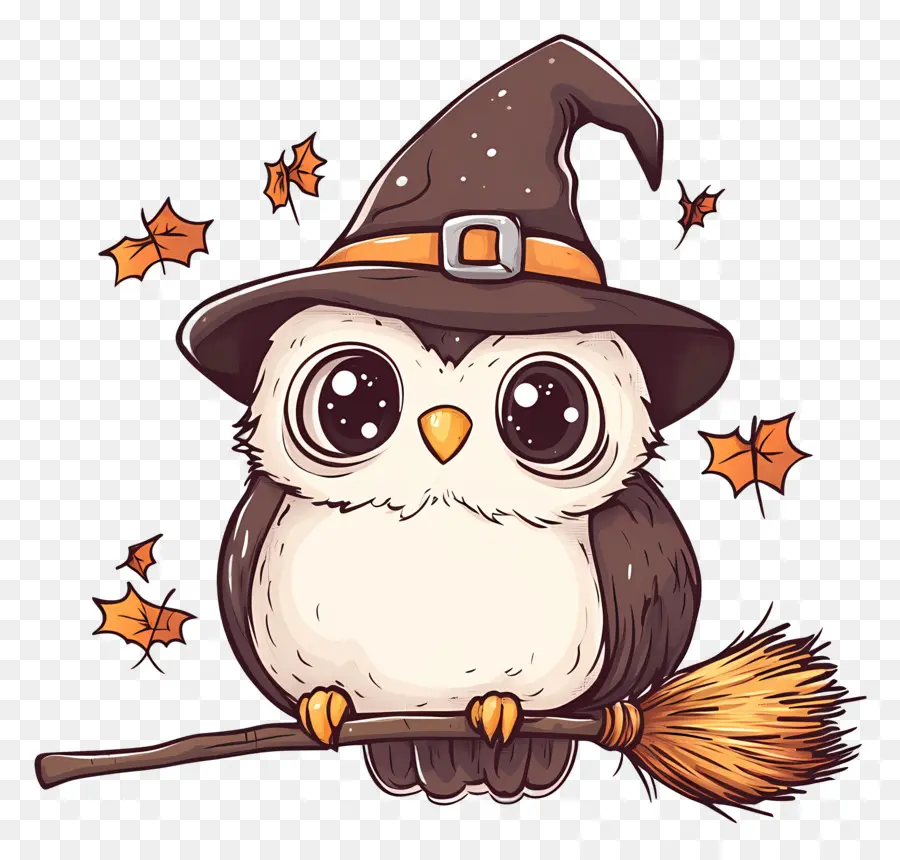 Búho De Halloween，Lindo Búho PNG