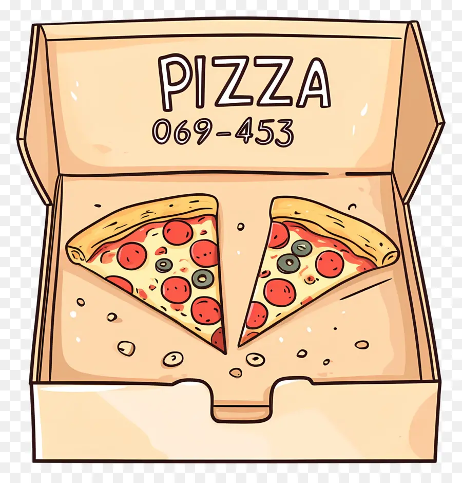 Caja De Pizza，Pizza PNG