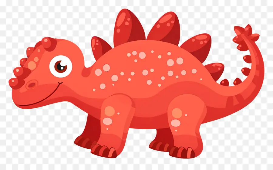 Dinosaurio De Dibujos Animados，Dinosaurio Naranja PNG