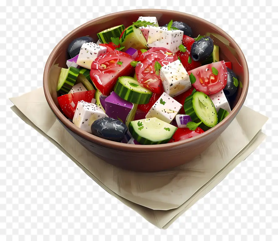 Ensalada Griega，Ensalada PNG