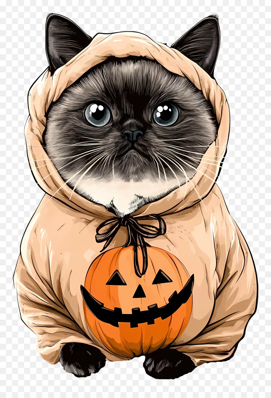 Gato Halloween，Gato De Halloween PNG