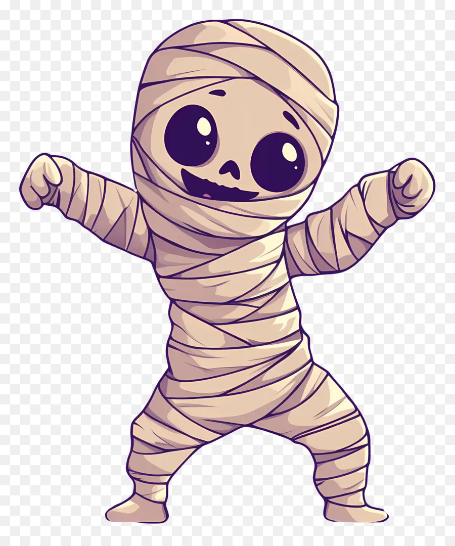 Momia De Halloween，Linda Momia PNG