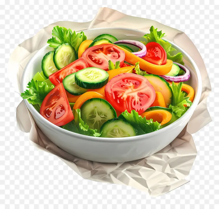 Ensalada Saludable，Ensalada De Verduras PNG