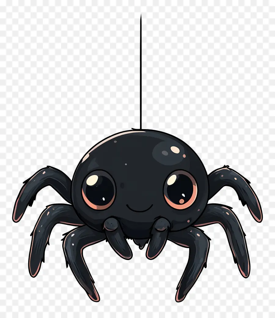 Araña De Halloween，Araña Negra PNG