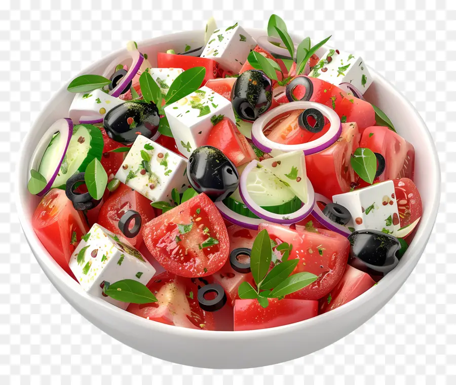 Ensalada Griega，Ensalada PNG